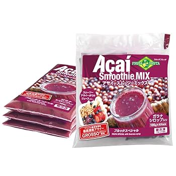 濃厚アサイー　フルッタフルッタ　加糖 16個 冷凍アサイーピューレ（加糖） ｜ フルッタフルッタ公式